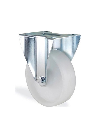 Plentifulpoliamid Sabit Teker 100 Mm Siyah