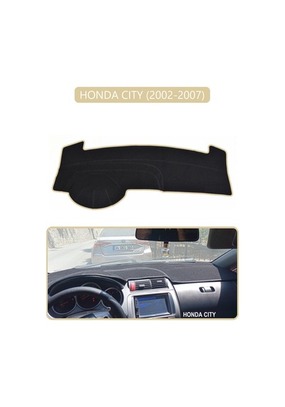 Honda Cıty 2002-2007torpido Koruma Halısı Bej Kenar