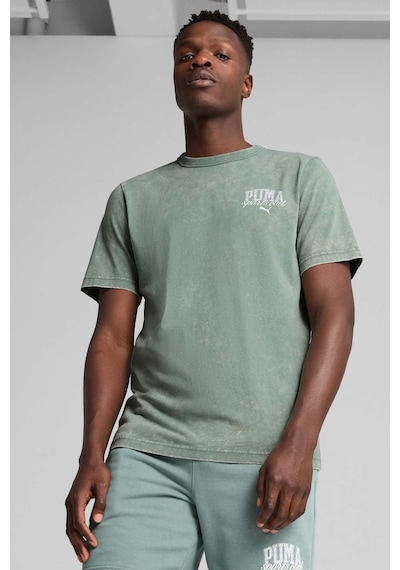 Puma Class Washed Tee Yeşil Erkek Kısa Kol T-shirt Yeşil