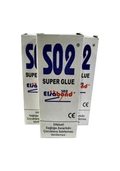 S02 Japon Yapıştırıcı Süper Hızlı Yapıştırıcı 20gr