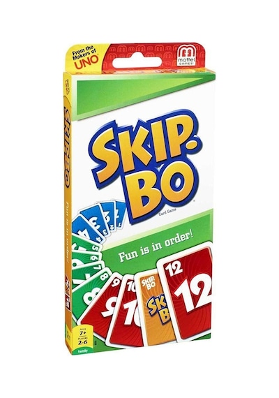 Skip-bo Skıp Bo Kart Oyunu 2-6 Oyuncuya Uygun Masa Oyunu Kart Ailesi Masa Oyunu