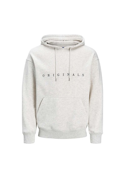 Jack & Jones Erkek Copenhagen Kapüşonlu Sweatshirt Relaxed Fit Hoodie - 12176864 Siyah