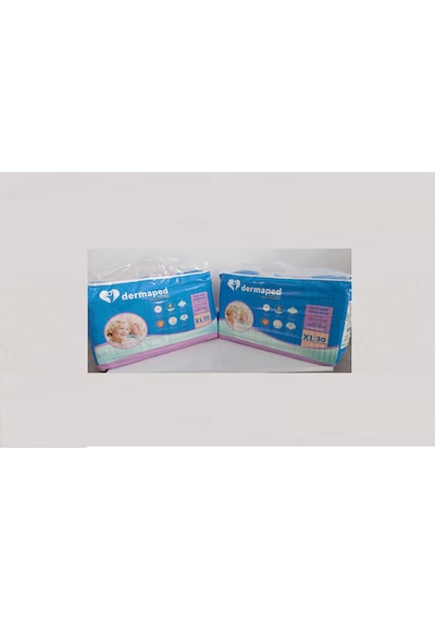 Dermaped 9 Damla Belbantlı Hasta Bezi Xlarge 60 Adet XL