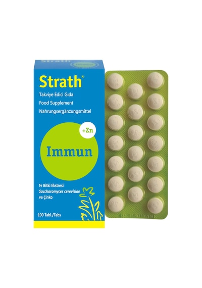 Strath Immun Zinc Tablet Ambalaj 100 Tablet