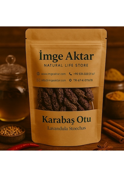 Karabaş Otu Mor Kelle 50g