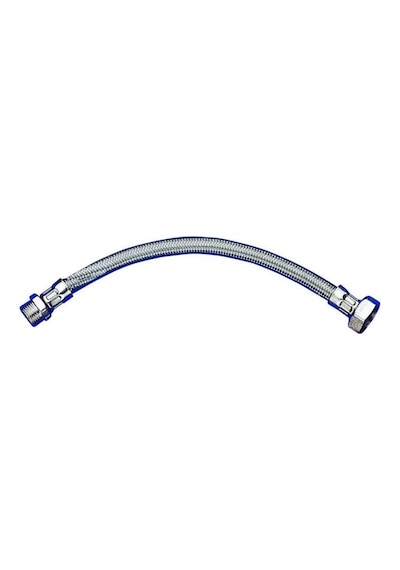 3-8 3-8 Spiral Nipelli Çelik Flex Bağlantı Hortumu 2 Adet 30 CM