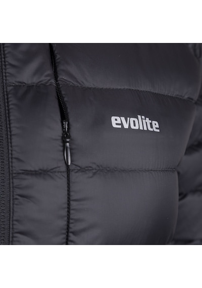 Evolite Downtouch Bayan Kaz Tüyü Mont - Siyah Çok Renkli