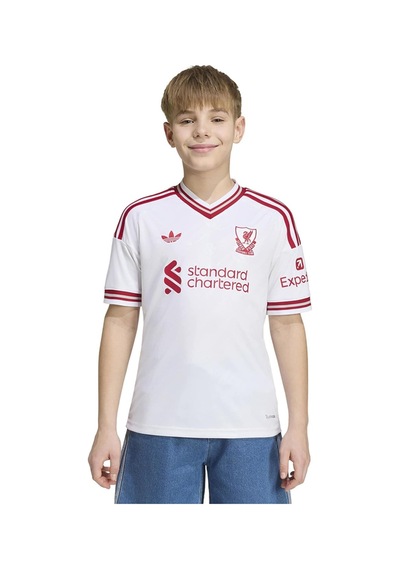 Adidas Çocuk Forma Liverpool Fc 26/27 Away Jersey Kids Kb8302 Beyaz