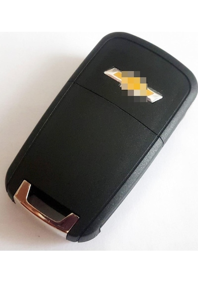 Chevrolet Uyumlu Cruze Aveo Anahtar Kumanda Kabı Vidalı Metal Logolu