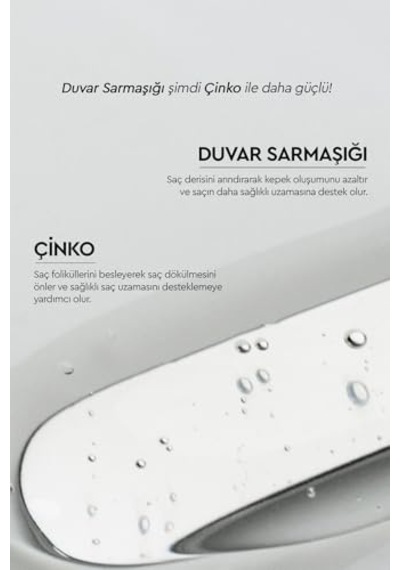 Kepek Karşıtı Bakım - Duvar Sarmaşığı Ve Çinko İçeren Bitkisel Şampuan