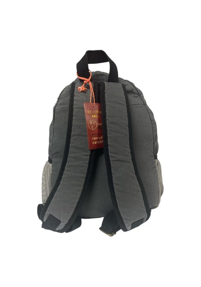 Old Cotton Cargo Kaliteli Tek Bölmeli Vintage Disayn Günlük Gezi Okul Sırt Çantası North Dakato Bag Brand 30x43cm Gri
