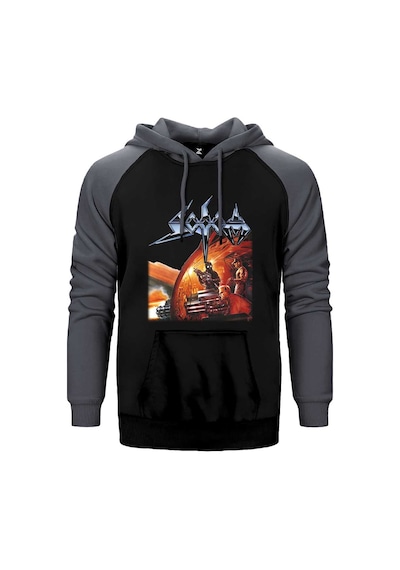 Sodom Agent Orange Sarı Renk Reglan Kol Sweatshirt / Hoodie
