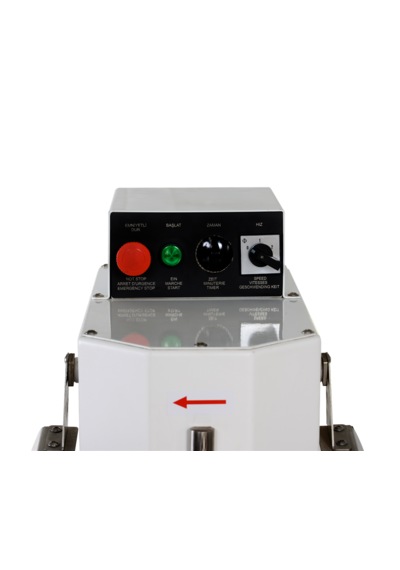 Ism 50-32, 50 Lt, İki Devirli, Sprial Mixer Beyaz
