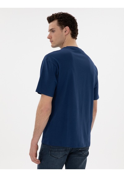 Pierre Cardin Erkek Açık Lacivert Tişört Basic 50306991-vr059 Açık Lacivert