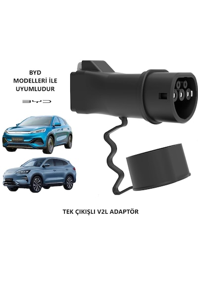 Bemis Byd Uyumlu Tek Çıkışlı V2l Adaptör