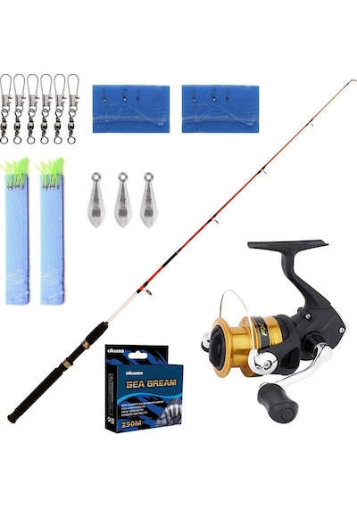 Shimano Fx 3000 - Remixon Tekno 150cm Tekne Olta Seti