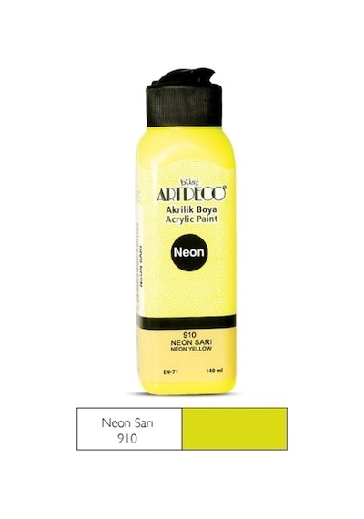 Artdeco Akrilik Boya 140Ml Neon 950 Neon Yeşil