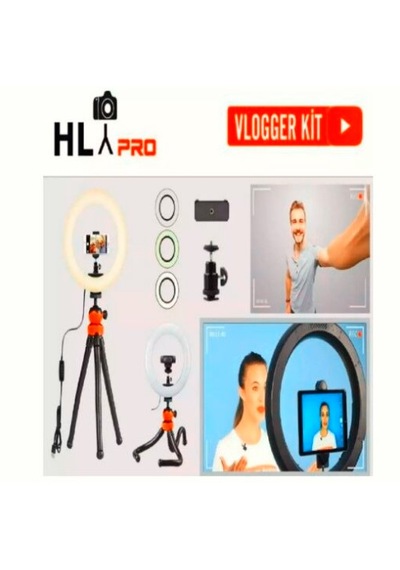 Hlypro Ring Light Vlogger Kit