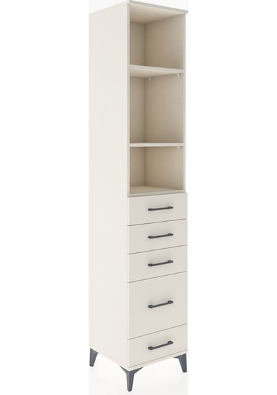 Hyperion Dolap 3 Raflı 5 Çekmeceli 44x44x221 Aytaşı-aytaşı Aytaşı
