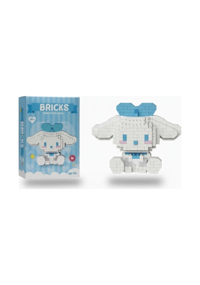Cinnamoroll Karakter Lego Seti - Figür Oyuncak - Mikro Blok Yapım Seti