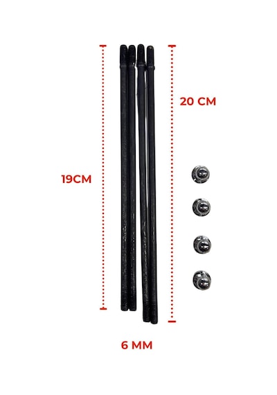 Cub 100-110 Silindir Saplama 4 Lü 6 Mm