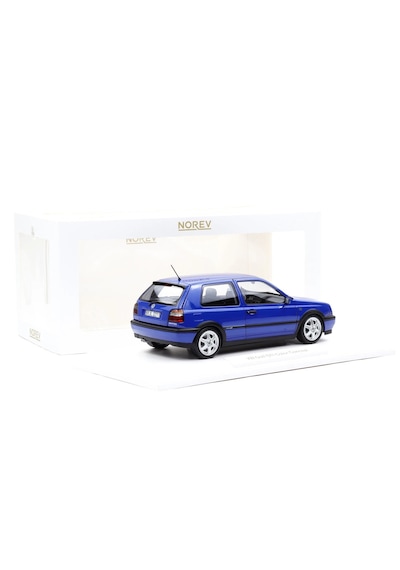 1:18 Ölçek Norev 1994 Volkswagen Golf 3 Gtı Jazz Blue Diecast Metal Minyatür Model Araba 25cm