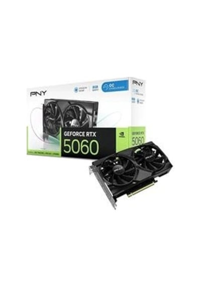 Pny Geforce Rtx 5060 8gb Gddr7 128 Bit Dlss 4 Vcg50608dfxpb1-o Ekran Kartı