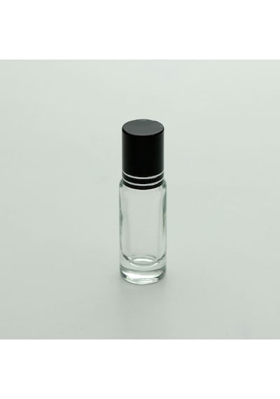 Boş Parfüm Şişesi 4-5 Ml 10 Adet Roll-on Gri Kapaklı Boş Şişe
