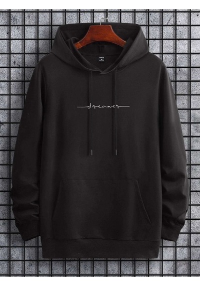 Altamira Unisex Dream Baskılı Oversize Kapüşonlu Sweatshirt 001