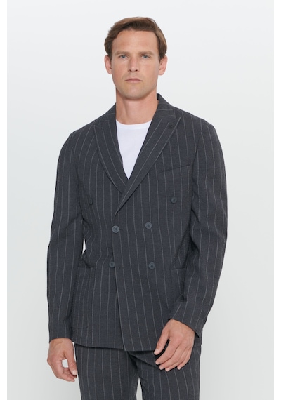 Altınyıldız Collectıon Erkek Antrasıt Slim Fit Kırlangıç Yaka Gofre Desenli Yünlü Takım Elbise Antrasit Altınyıldız Collectıon Erkek Antrasıt Slim Fit Kırlangıç Yaka Gofre Desenli Yünlü Takım Elbise Antrasit