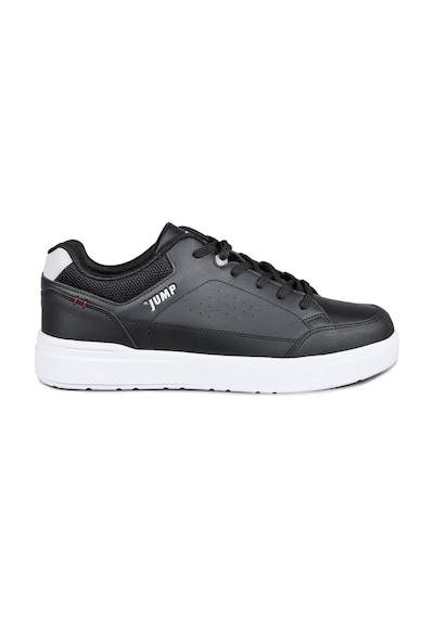 Jump 29736 Siyah - Beyaz Erkek Sneaker Günlük Spor Ayakkabı 001