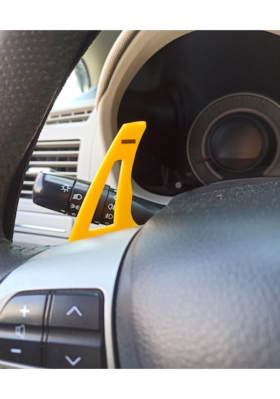 Volkswagen Fox F1 Kulakçık Pedal Shift Sarı Pleksi