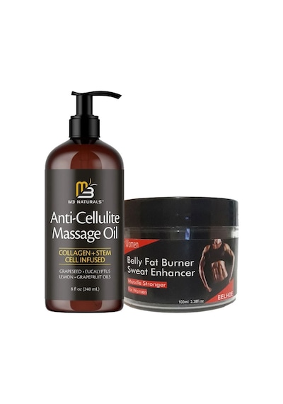 Eelhoe Kadınlar İçin Eelhoe Fatburnerwoman 100 Ml + Anti-cellulite Massage Oil 240 Ml Yağı