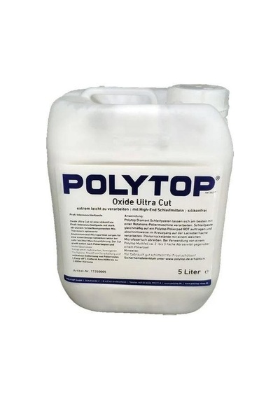 Polytop Oxide P9 Ultra Cut Kalın Pasta 5lt