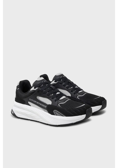 Ea7 Unisex Ayakkabı X8x178 Xk382 U034 Siyah-gri Siyah-gri Gri - Siyah