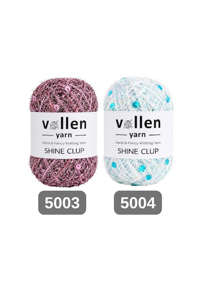 Shine Clup Simli Pullu El Örgü İpi 50 Gr 150 M Polyester Tığ Ve Şiş İpi Çanta Aksesuar İpi