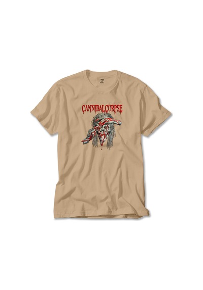 Cannibal Corpse Eyes Sarı Tişört