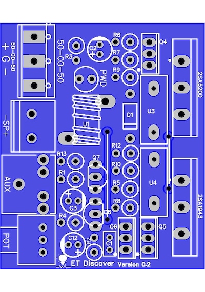 Tek Kanal 200 Watt Mono Amfi Devresi N11.80