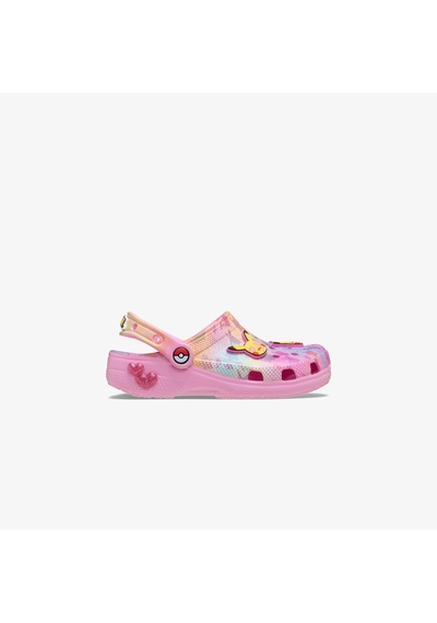 Crocs Pikachu Pink Classic Clog Çocuk Renkli Terlik 211229 Çok Renkli