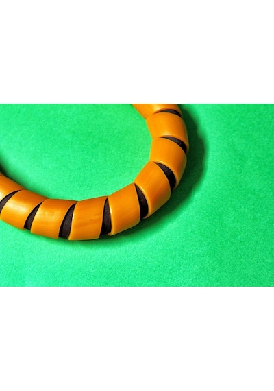Kablo Toplama Koruma Spirali Rulo No 4- 14 Mm Sarı 50 M