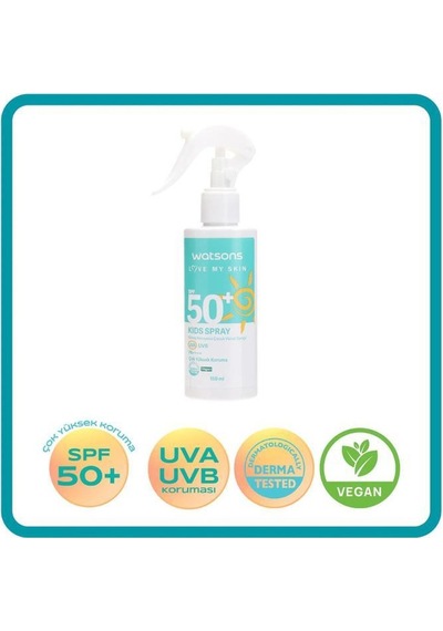 Watsons Çoçuk Güneş Koruyucu Sprey Spf50 150ml