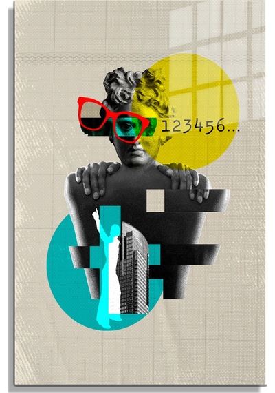 Miyrem-popart Design Cam Tablo-model: 1008