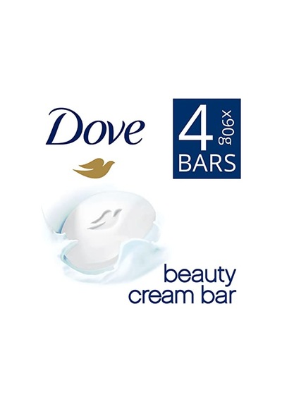Dove Beauty Cream Bar Katı Güzellik Sabunu Original Nemlendirici Etkili, 4x90 G Acı Badem