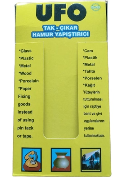 Ufo Tak - Çıkar Hamur Yapıştırıcı 1'li Paket