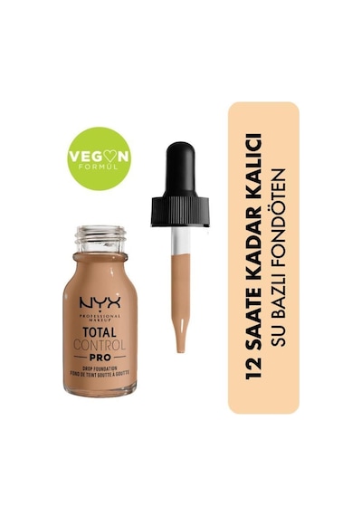 NYX Professional Makeup Total Control Pro Drop Foundation 12 Classic Tan