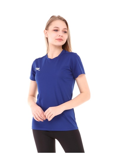 Raru Kadın Basic T-Shirt Rula Lacivert