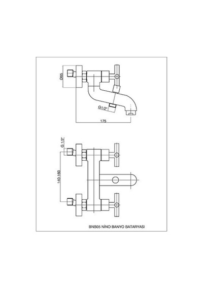 Gpd BNB05-B Banyo Bataryası Nino Bakır Oksit Bakır