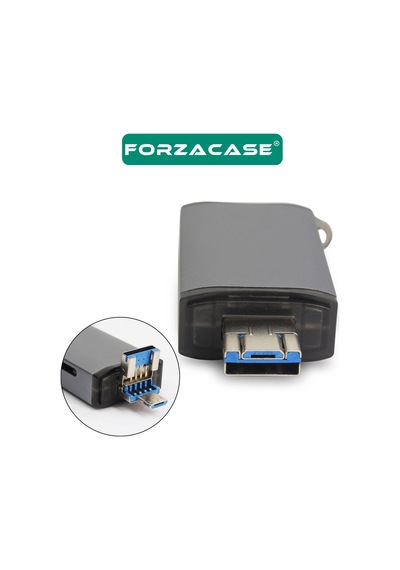 Usb 3.0 Type C Micro Usb Kart Okuyucu 3in1 Usb Otg Sd/tf - Fc447