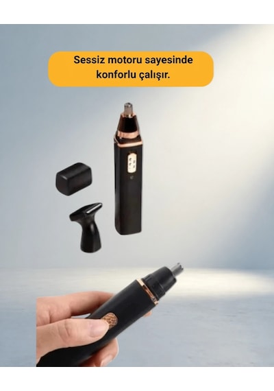 Ergonomik Usb Şarjlı Yıkanabilir Tıraş Makinesi