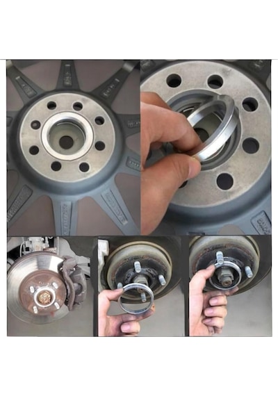 63.3-56.6 Çelik Jant Merkezleme Bileziği Takım 4 Adet PLASTİK